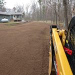 Property Graded With Skidsteer